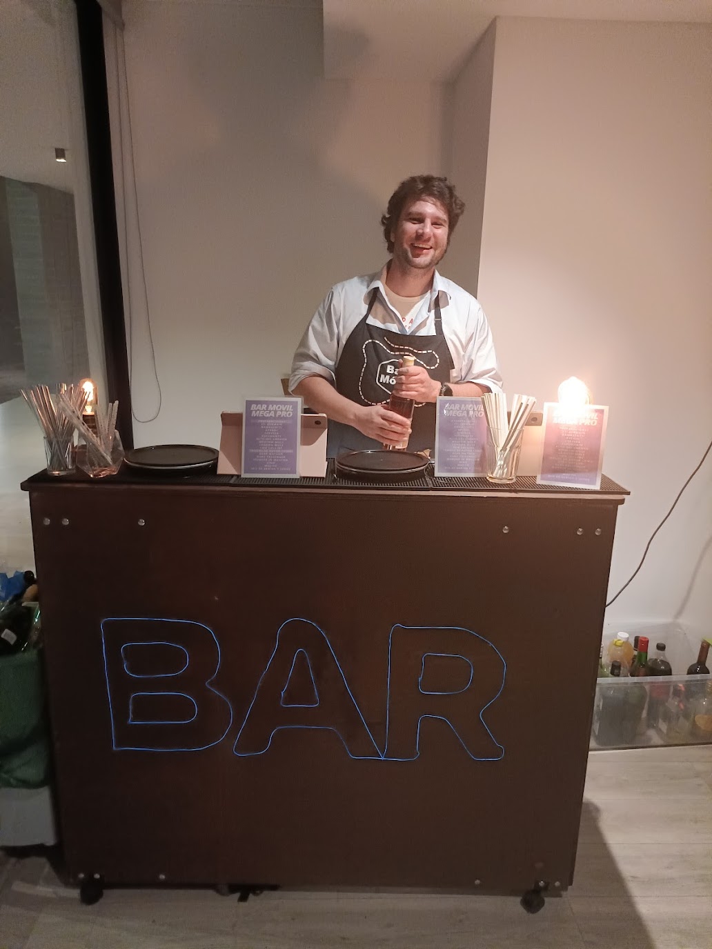 Bartender en acción