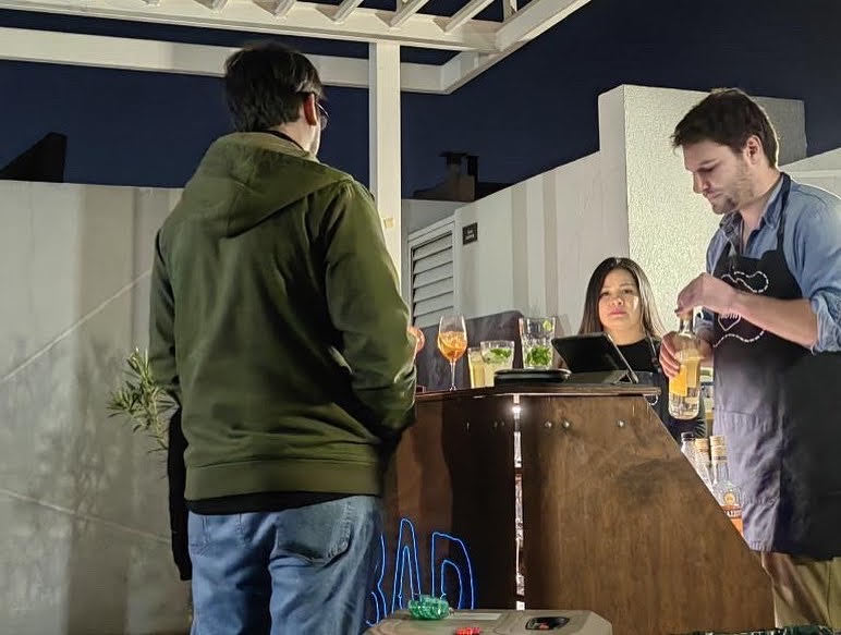 Atención en terraza